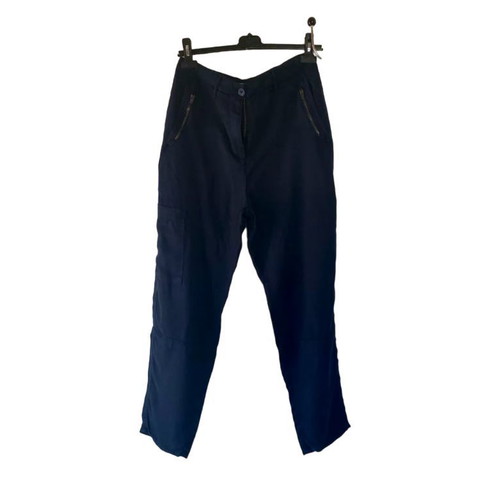 Cargo pants navy blue tencel brand new size M