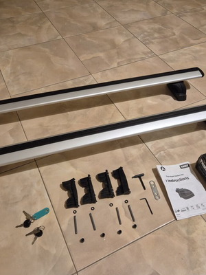 Thule WingBar 753 μπάρες οροφής για BMW F20 σαν καινούργιο