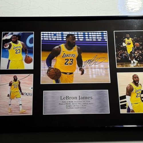 Αφίσα Replica Memorabilia LeBron James Καινούργιο με πλαίσιο