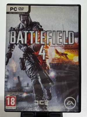Battlefield 4 PC like new, complete set with 3 DVDs and manual