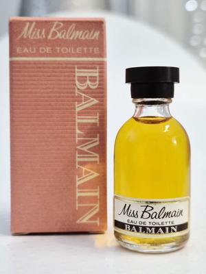 Miss Balmain μίνι Eau de Toilette καινούργιο 7ml με αρχικό κουτί