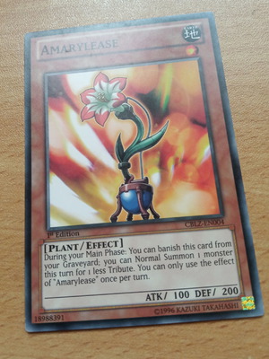 Amaralease κάρτα Yu-Gi-Oh! μεταχειρισμένη, Effect Monster