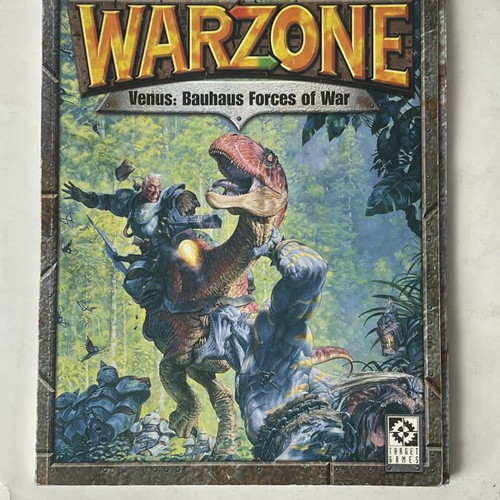 Warzone Venus Bauhaus Forces of War supplement rulebook used