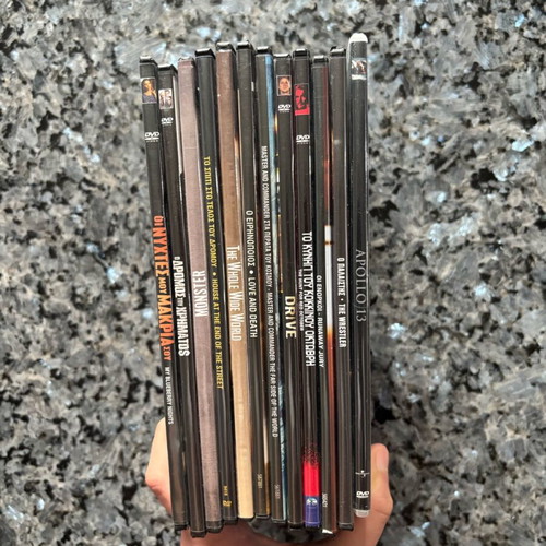 DVD movies like new, large collection