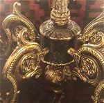 Πολυέλαιος Αντικέ Μπρούτζινος (Antique Brass Chandelier)