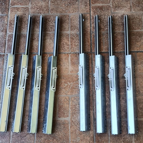 Dynamic drawer slides used, set of four pairs with spring