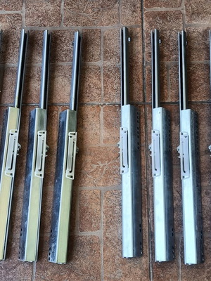 Dynamic drawer slides used, set of four pairs with spring