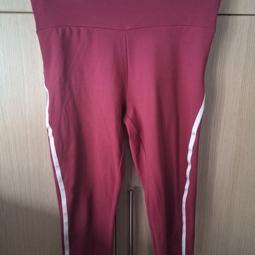 Sports leggings The Lady new, white and red, XL