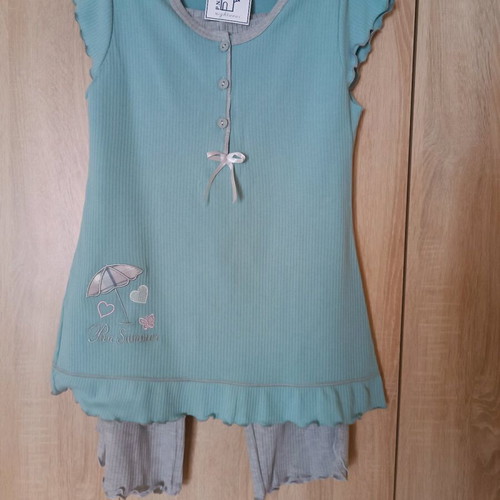 P.N.N. Capri pyjamas new with tags, turquoise, size M
