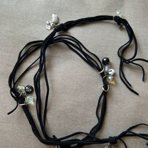 Choker necklace and long necklace like new, sold together