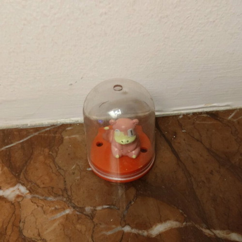 Pokémon figures used, set of 5, height 4.5 cm