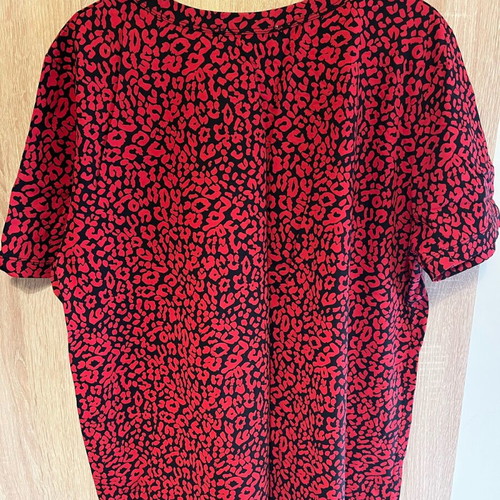 Zara summer t-shirt new, red, size L