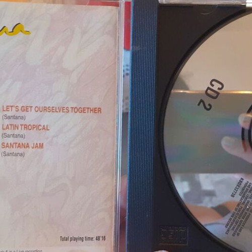 Carlos Santana CDs used, pack of 3