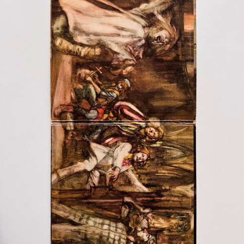 Jethro Tull Aqualung LP used, 1st US 1971, gatefold textured sleeve