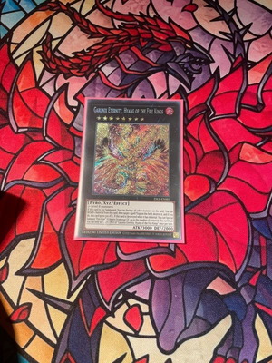 Garunix Eternity Hyang of the Fire Kings secret rare 25LP-EN003 new