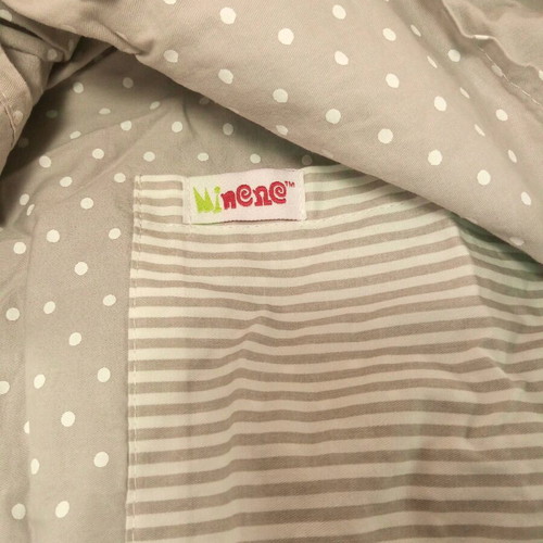 Minene nursing cover used, 100% cotton, gray