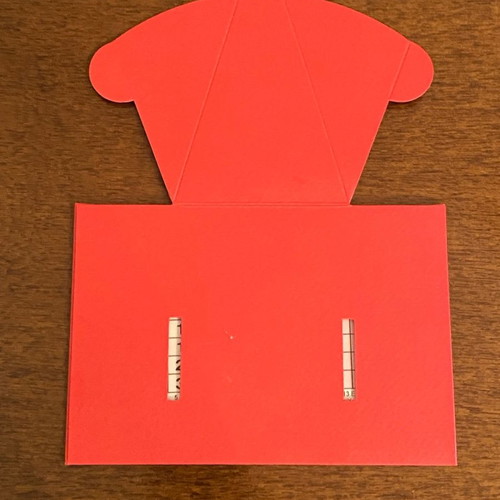 Calendar 2024 new, red from Petek confectionery
