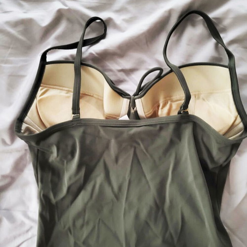Tankini Victoria's Secret like new, medium, khaki