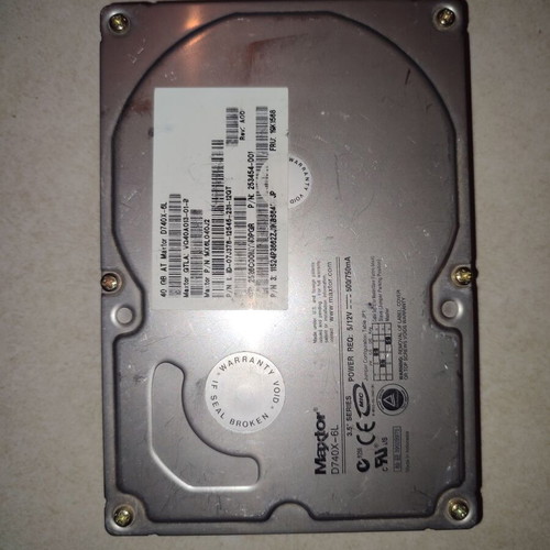 DiamondMax Plus D740X-6L 40GB IDE 7.2K RPM 2MB Cache Ultra ATA/133 used