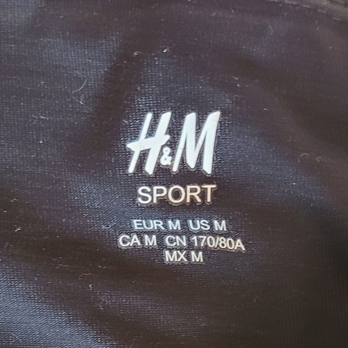 Sports Pants H&M Black size M like new