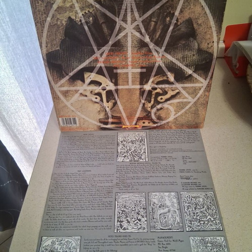 Morbid Angel Blessed Are The Sick vinyl record, metal, Earache MOSH 31 UK 1991