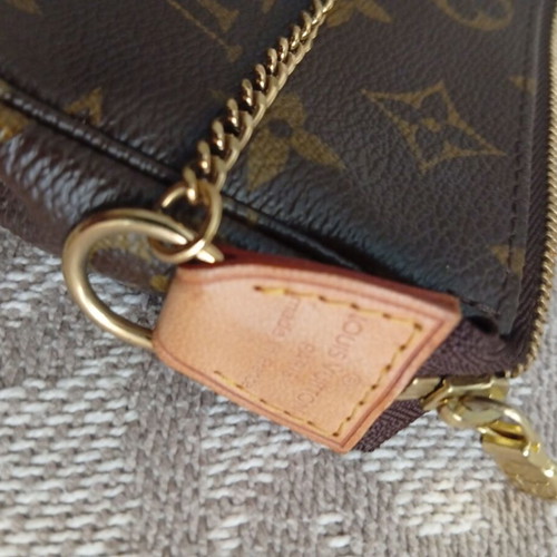 Louis Vuitton mini pochette καινούργιο, καφέ χειρός συλλεκτικό