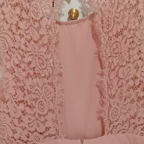 Salopette Amisu pink, like new, size 40