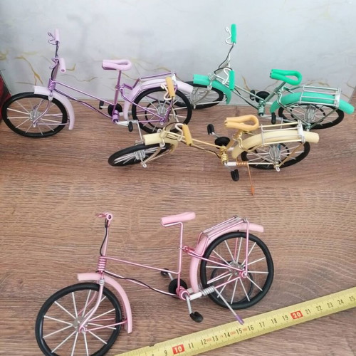Decorative bicycle new, various colors, 1 piece