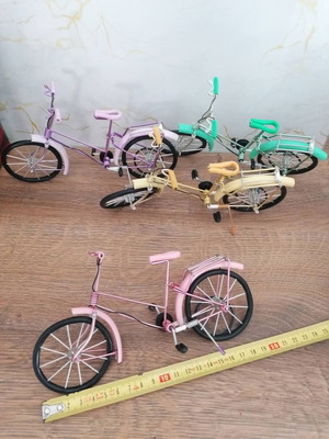 Decorative bicycle new, various colors, 1 piece