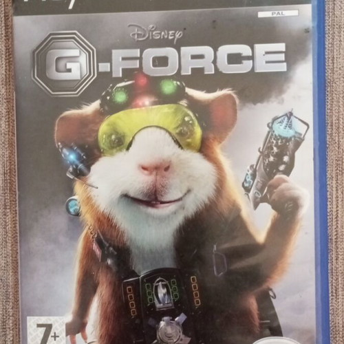 PlayStation 2 G-Force game used, complete with manual