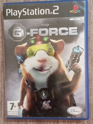 PlayStation 2 G-Force game used, complete with manual