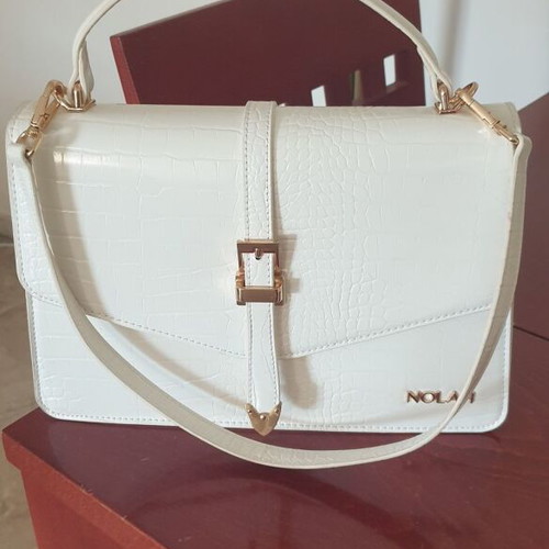 Nolah shoulder bag, white