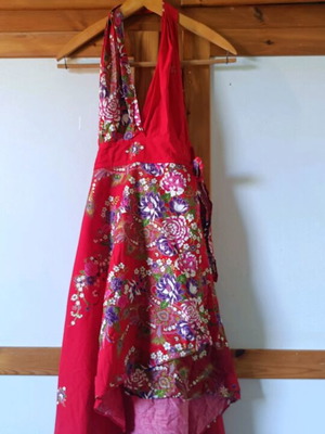 Sakura dress like new, Japanese style jinbei/yukata, cotton