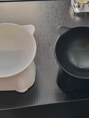 Cat bowls new, set of 2 pieces