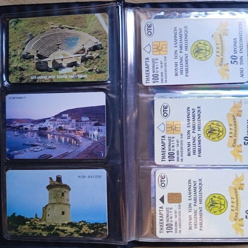 Phone cards set of 36, 1997-1998 period, album 4