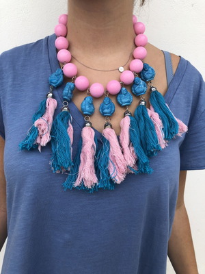 Handmade necklace used