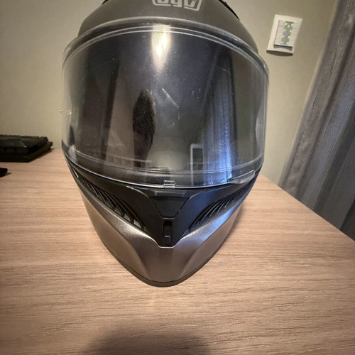 AGV K3 Full Face Helmet matte grey like new