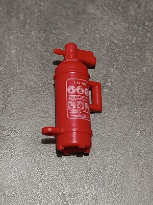 Playmobil fire extinguisher toy