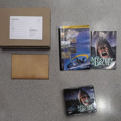 The Mystery of the Druids PC used, Big Box