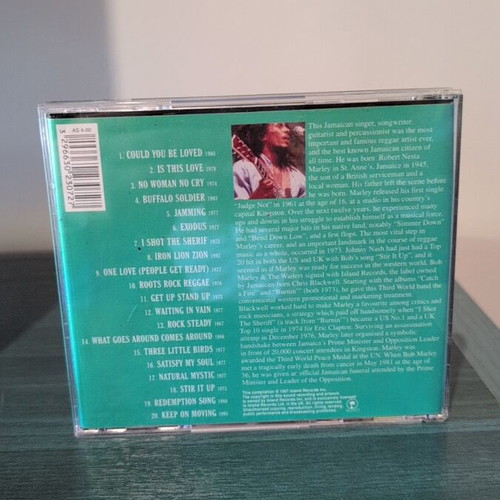 Bob Marley The Very Best Of In Memoriam CD like new