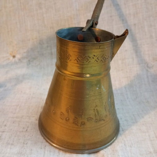 Bronze coffee set used