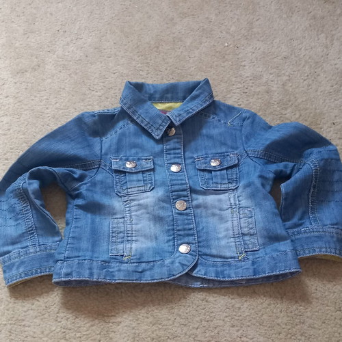 Denim jacket for girl like new, size 98 cm, Orchestra