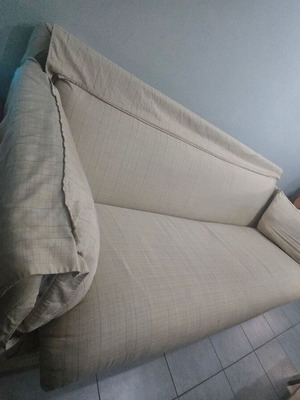 Three-seater sofa used