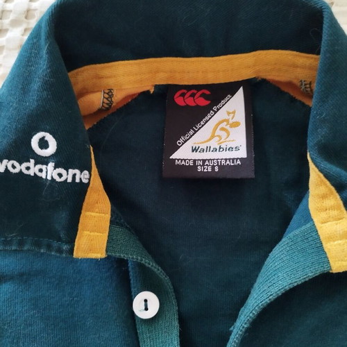 Australia Wallabies Rugby Jersey 2002/3 Canterbury Edition like new