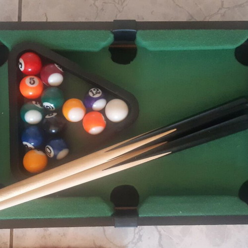 Medium-Sized Used Tabletop Billiards