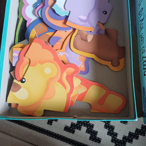 Puzzle "Our Animal Friends" by Εξυπνούλης like new, 8 different animal puzzles