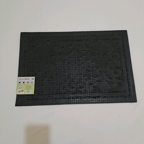 Set of three new rugs for bathroom, kitchen and door mat