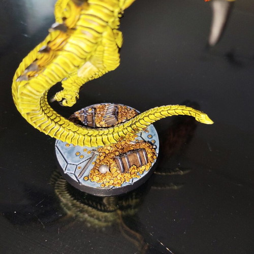 Durkar the Sovereign Serpent figure like new for Dungeons and Dragons