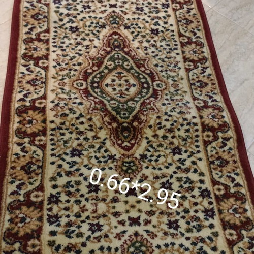 Heatset runner 0.66x2.95 new, exceptional quality materials