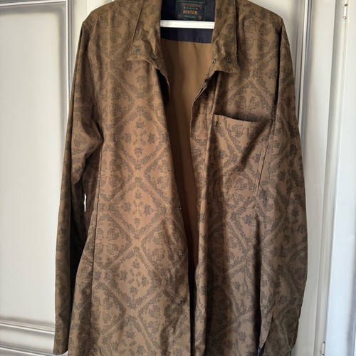 Scotch and Soda overshirt brown like new, size XL